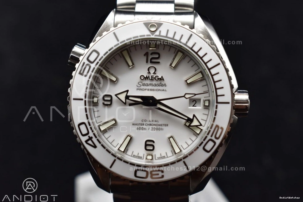 600m Cozy Seamaster Made Ocean 1:1 VS Planet Factory 486 White 39.5mm like Genuine 1203
